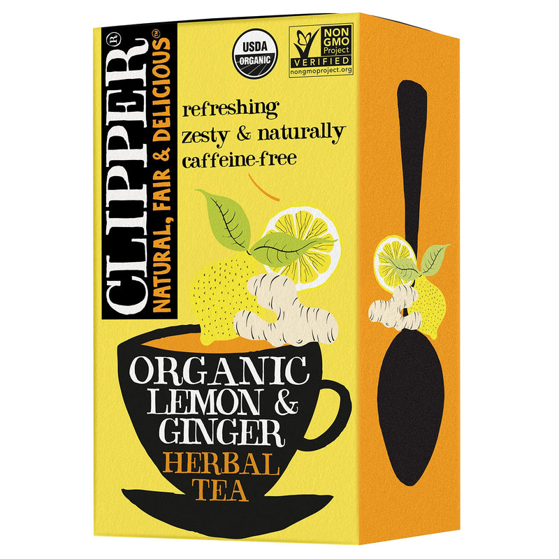 Clipper Lemon and Ginger Tea 20 Bags