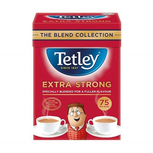 Tetley Extra Strong Tea 75 Bags – The Hamlet British Store