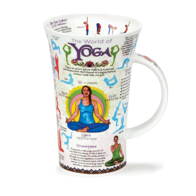 Dunoon Glencoe World of Yoga Mug