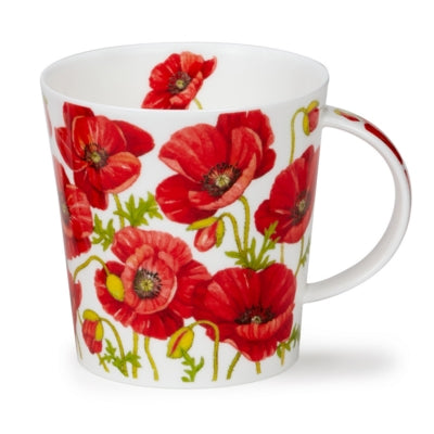 Dunoon Cair Beautiful Blooms Poppies Mug