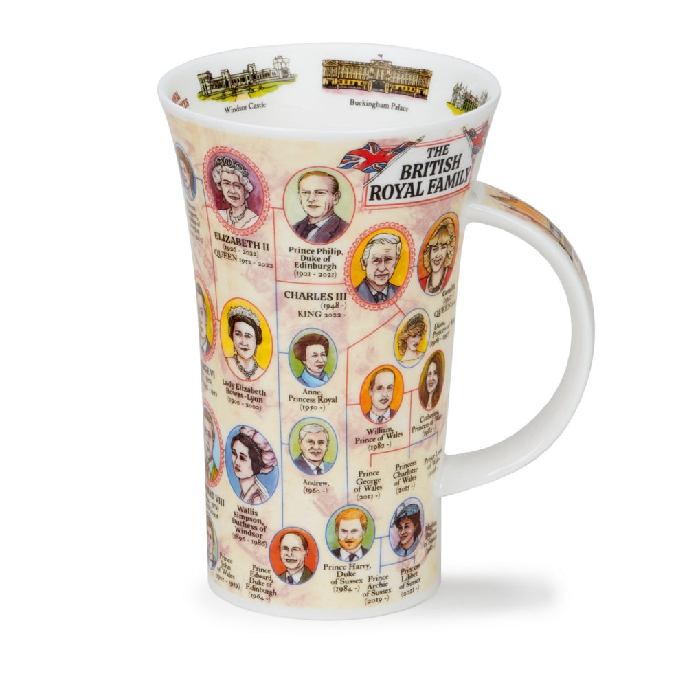 Dunoon Glencoe The British Royal Family Mug