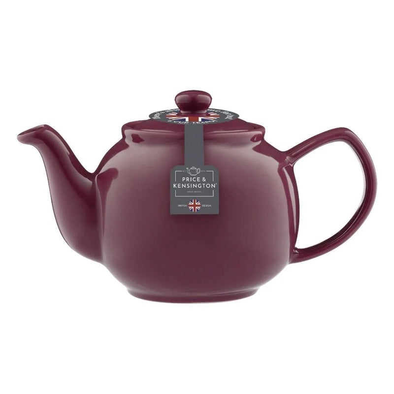 Price & Kensington Deep Magenta 6 Cup Teapot