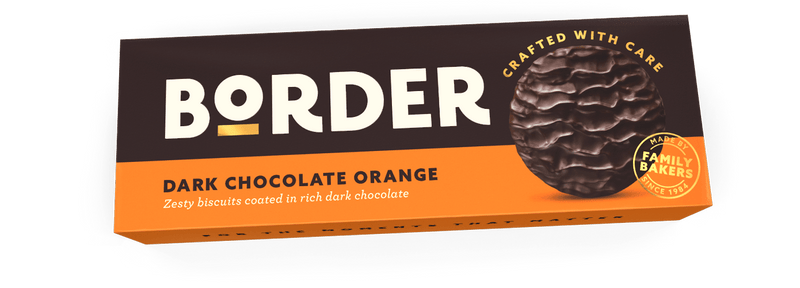 Borders Dark Chocolate Orange Gingers 150g