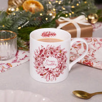 Victoria Eggs - Christmas Wreath Mug