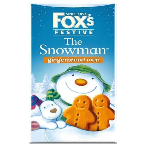 Foxs Snowman Gingerbread Men Carton 100g