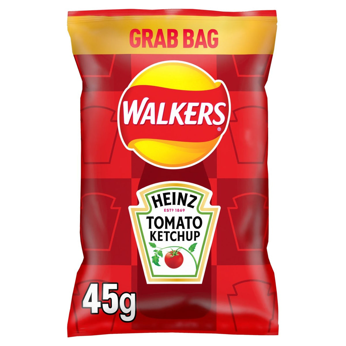Walkers Heinz Tomato Ketchup Crisps 45g
