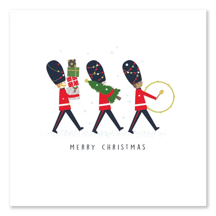 London Guards Marching Band Christmas Card