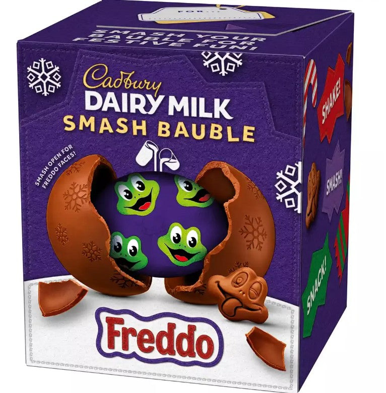Cadbury Dairy Milk Smash Bauble Freddo 90g