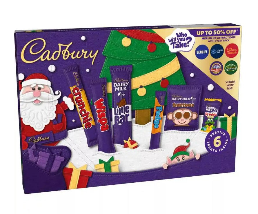 Cadbury Medium Santa Selection Box 125g