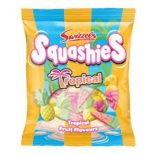 Swizzels Drumstick Squashies Tropical Flavour Sweets 120g