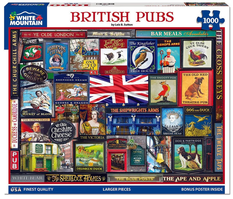 British Pubs 1000pc Puzzle