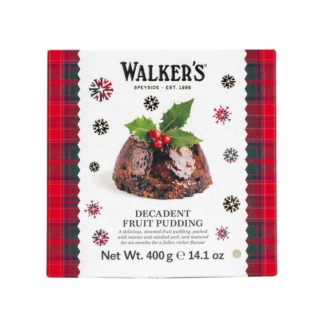 Walkers Decadent Fruit Pudding 400g