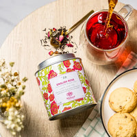 Whittard English Rose Loose Tea Caddy 100g