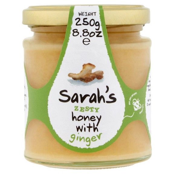 Sarah's Zesty Honey with Ginger 250g