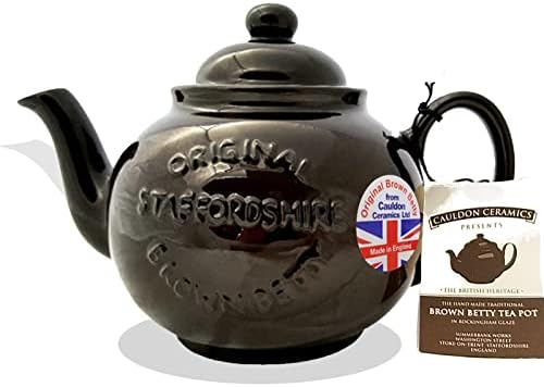 Brown Betty 6 Cup Teapot With Logo