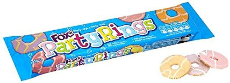 Foxs Party Rings 125g