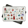 The Christmas Alphabet Storage Tin