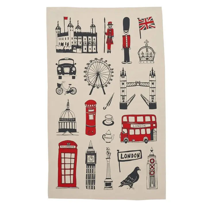 Victoria Eggs - Big Smoke Tea Towel