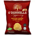 O'Donnells Mature Cheese & Red Onion Crisps 125g