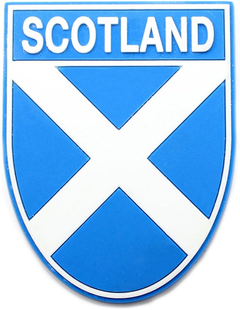 Scotland Saltire Shield Magnet