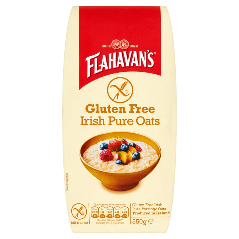Flahavans Gluten Free Irish Pure Oats 550g
