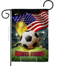 World Cup U.S. Soccer Garden Flag 13"x18.5"