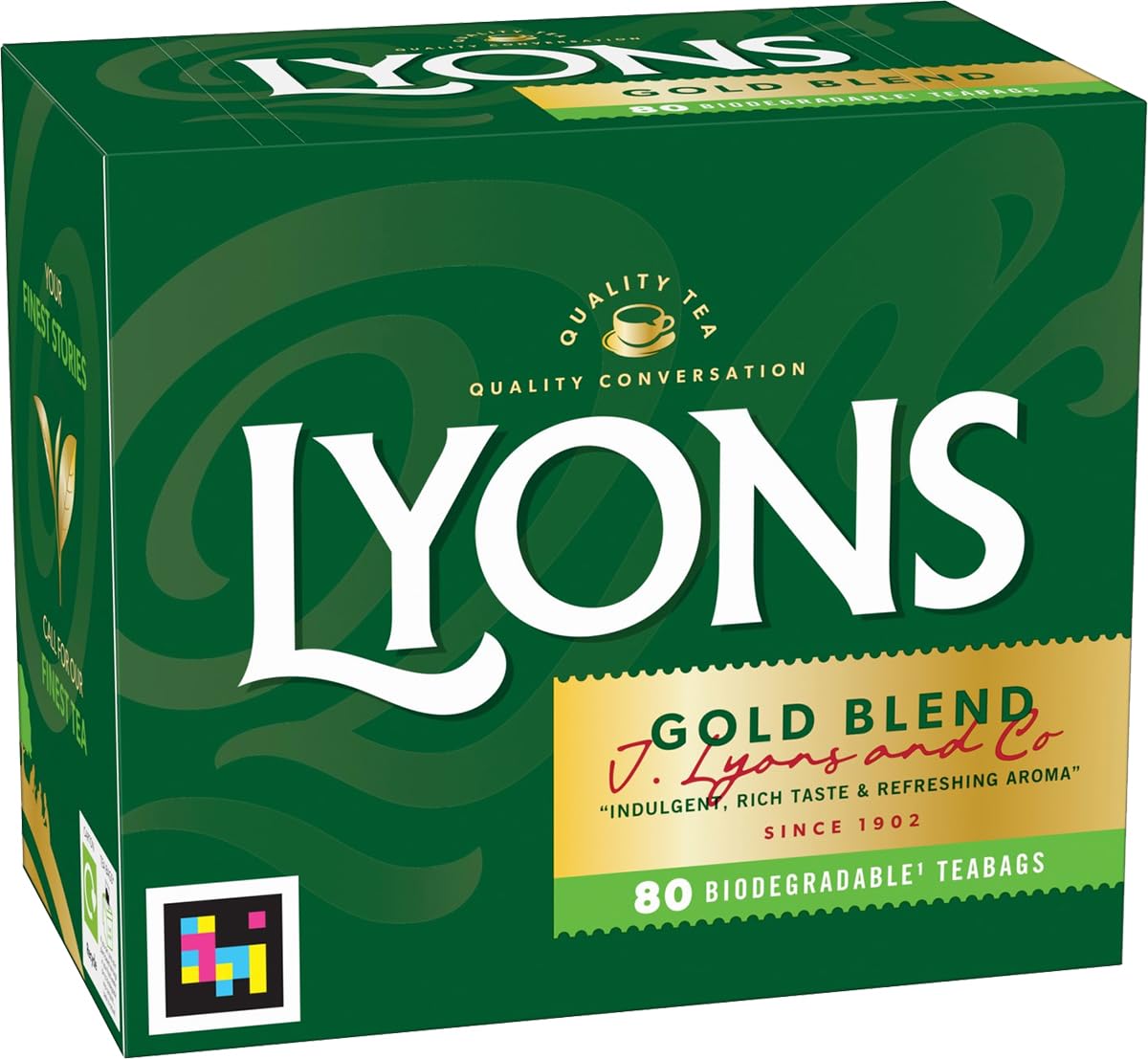 Lyons Gold Blend 80 Tea Bags