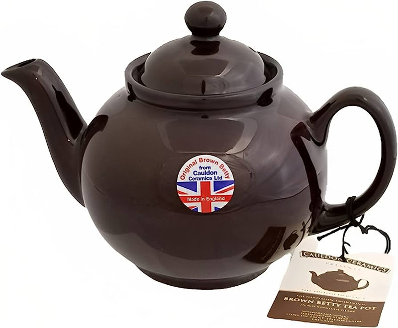 Brown Betty 6 Cup Brown Teapot