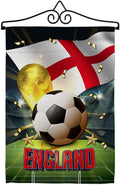 World Cup England Soccer Garden Flag 13"x18.5"