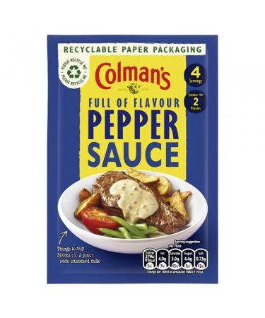 Colmans Pepper Sauce Mix 40g