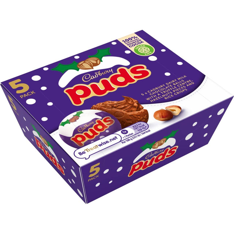 Cadbury Dairy Milk Puds 5 Pack 175g