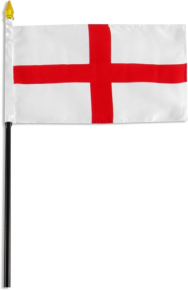 England (St. George) Mini Flag 4x6in