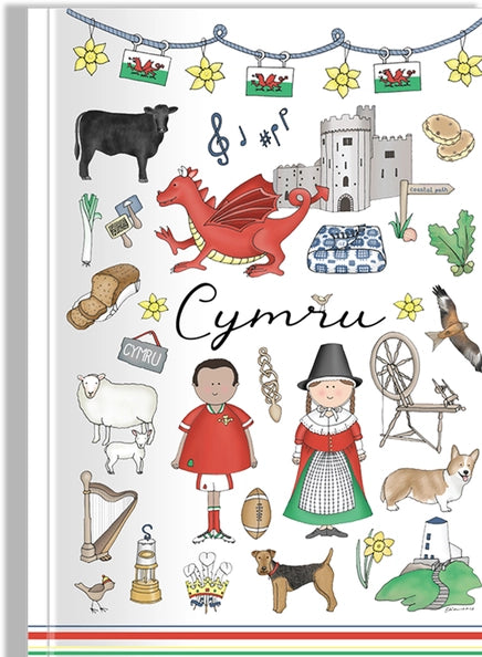 Emma Lawrence Cmyru A5 Notebook