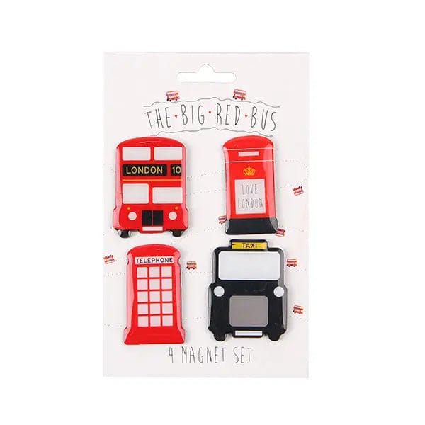 Classic London 4 Pack Magnet