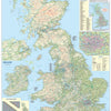Brittish Isles Road Map 1000pc Puzzle