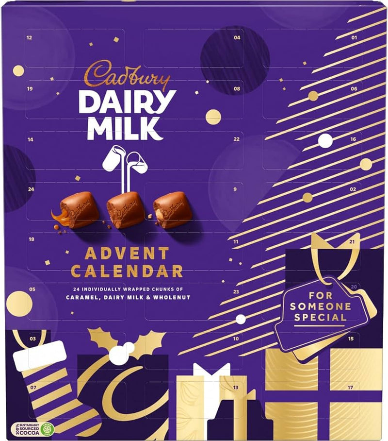 Cadbury Dairy Milk Advent Calendar 258g