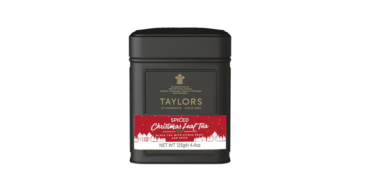Taylors of Harrogate Spiced Christmas Tea - Loose Tin 4.4oz