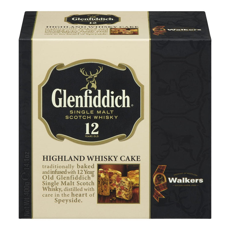 Walkers Glenfiddich Highland Whisky Cake 400g