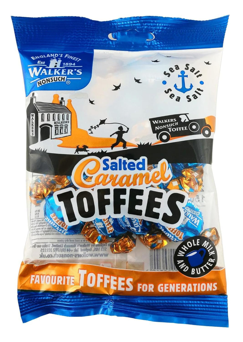 Walkers Nonsuch Salted Caramel Toffees 150g