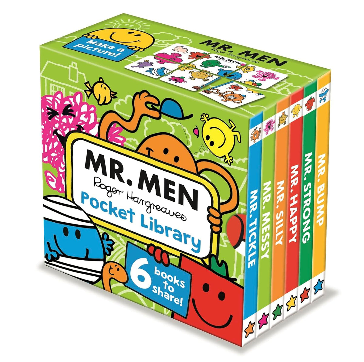 Hargreaves, Roger - Mr. Men Pocket Library: 6 Books to Share