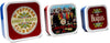 The Beatles Sgt Pepper Snack Boxes - Set of 3