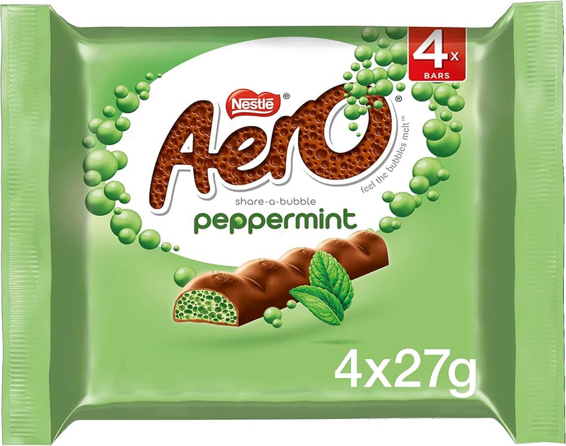 Nestle Aero Peppermint 4pk 4x27g