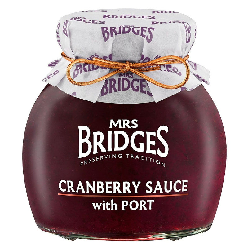 Mrs. Bridges Cranberry Sauce with Port