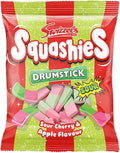 Swizzels Drumstick Squashies Sour Cherry & Apple Flavour Sweets 120g