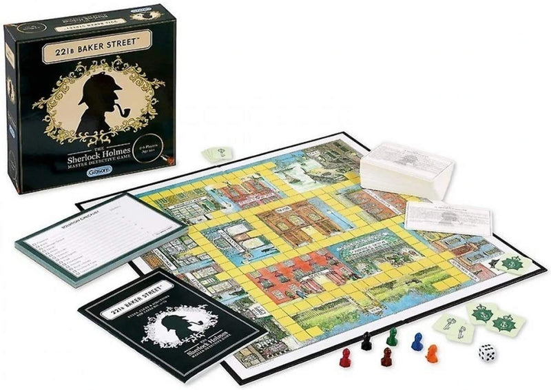 Gibsons The Sherlock Holmes Master Detective Game (221B Baker Street)