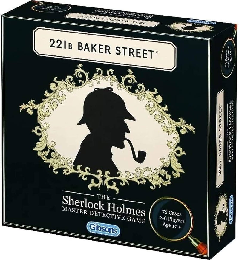 Gibsons The Sherlock Holmes Master Detective Game (221B Baker Street)
