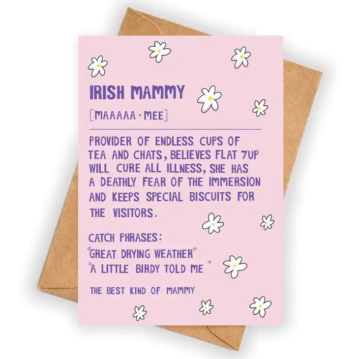 Irish Mammy Greeting Card