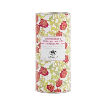 Whittard Strawberries & Cream Biscuits With White Chocolate Chips 150g
