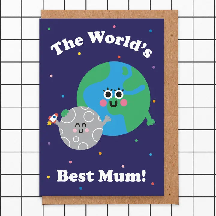 The Worlds Best Mum Mothers Day Card