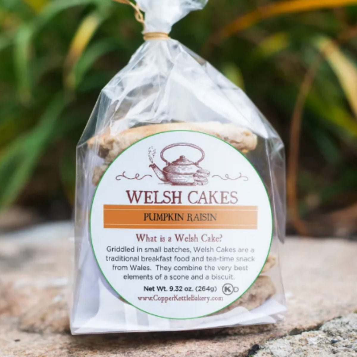 Welsh Cakes Pumpkin Raisin 6pk 264g